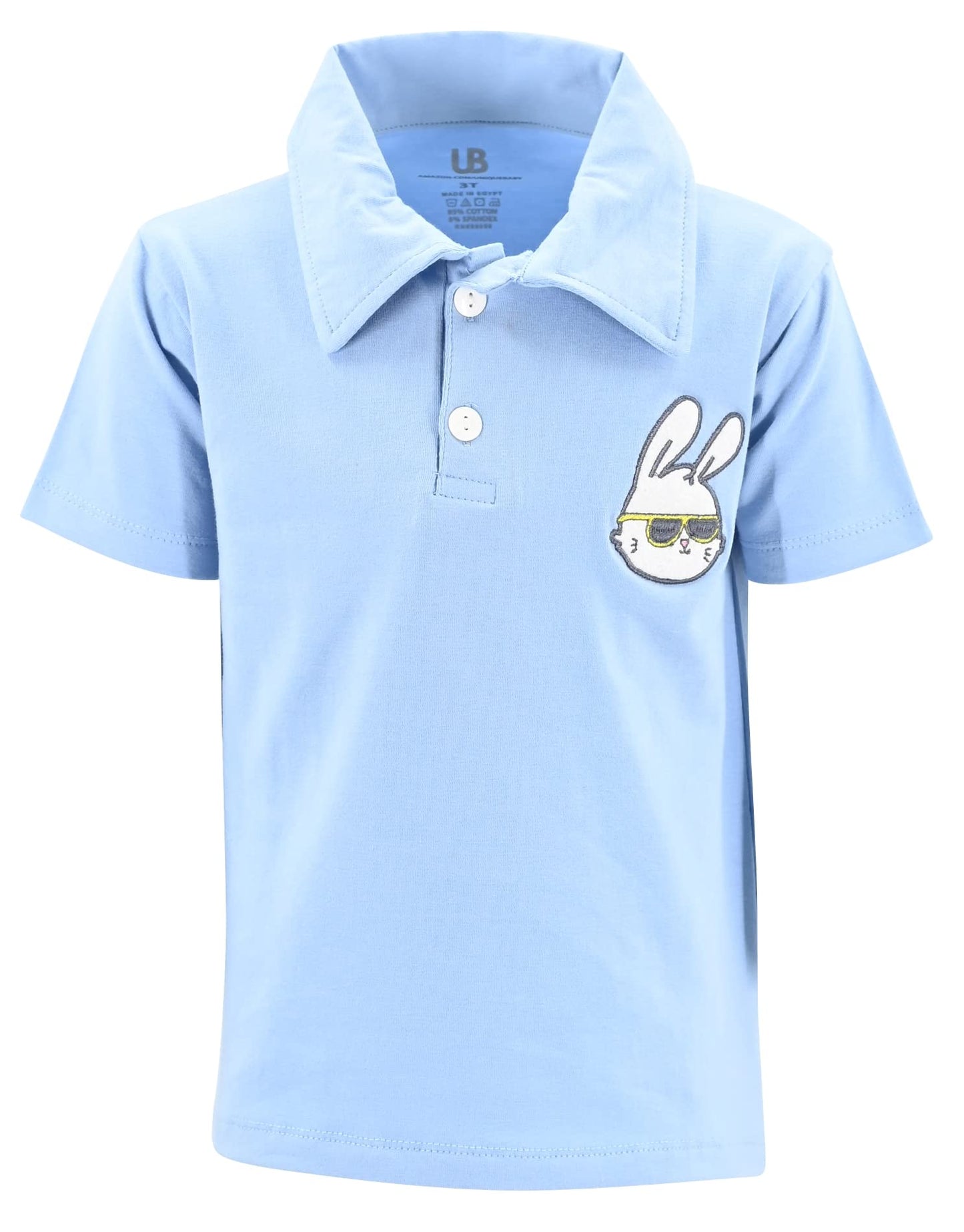 Unique Baby Moisture Wicking Kids Polo Shirts for Toddler Boys Polo Shirt