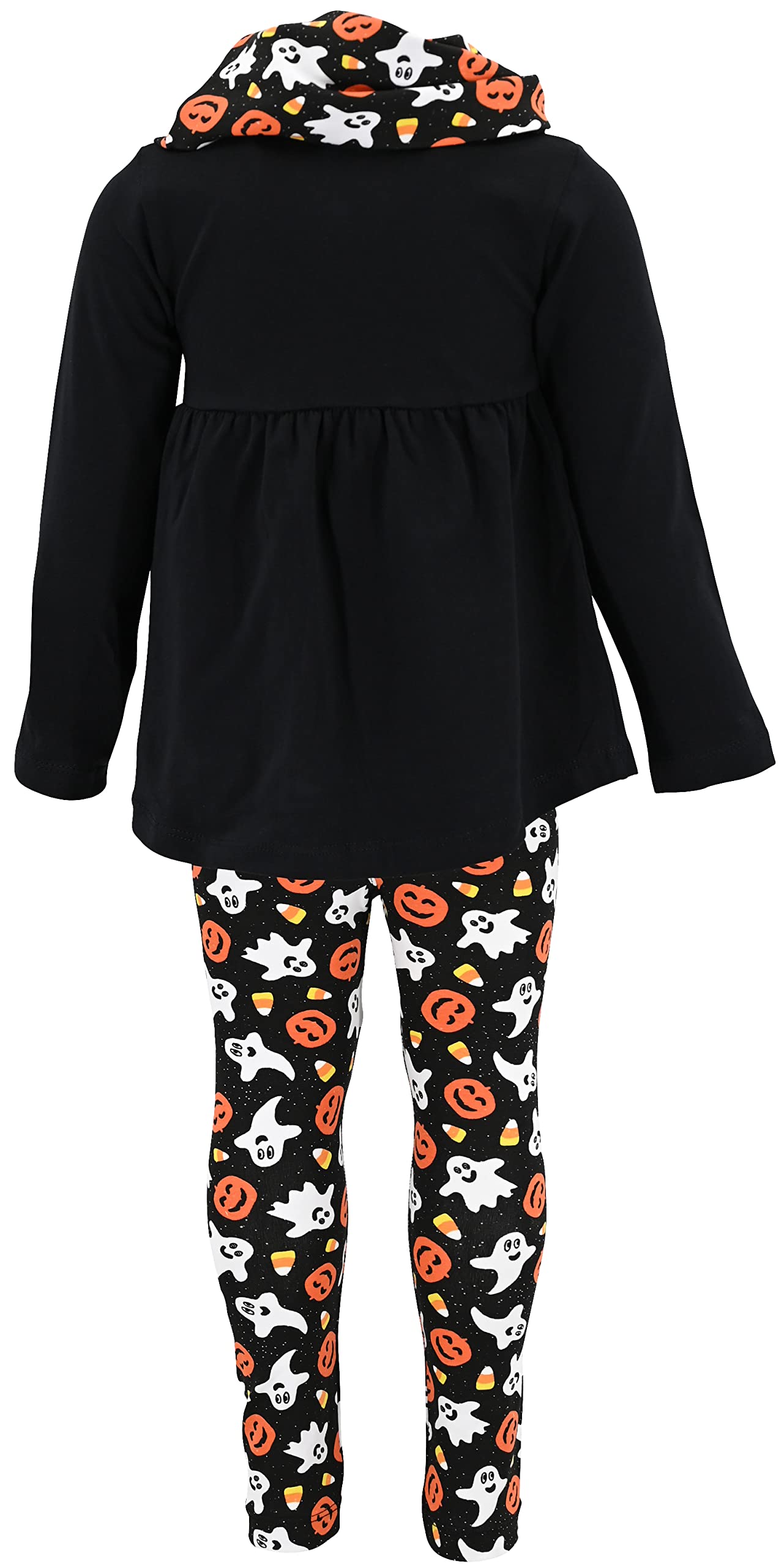 Unique Baby Girls' Clothing Sets Matching 3 Piece Outfit with Tunic Leggings and Scarf