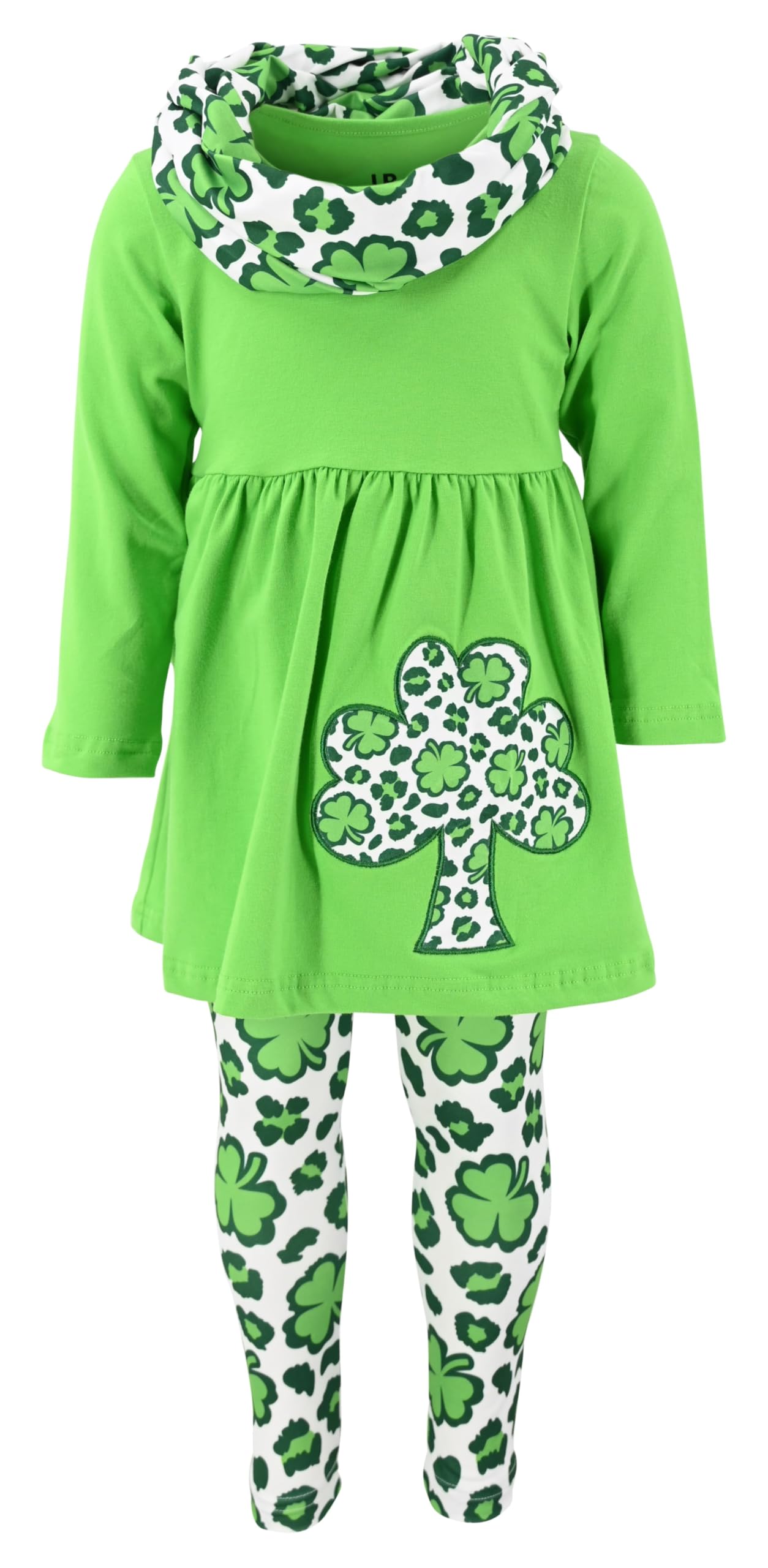 Unique Baby Girls' Clothing Sets Matching 3 Piece Outfit with Tunic Leggings and Scarf