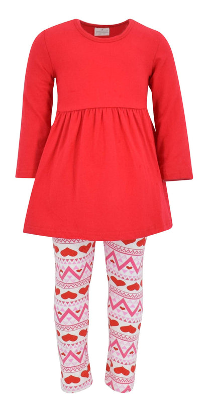 Unique Baby Girls' Clothing Sets Matching 3 Piece Outfit with Tunic Leggings and Scarf