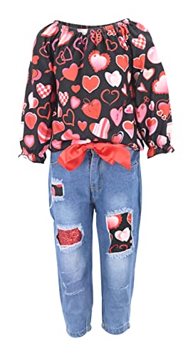 Unique Baby Girls 2 Piece Matching Outfit For Every Holiday Long Sleeve Legging Sets 1