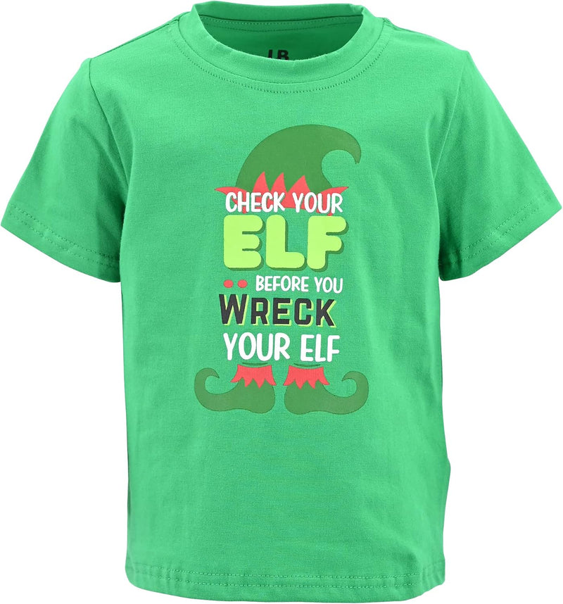 christmas check your elf boys check your elf funny kids christmas b0b89wm9yw