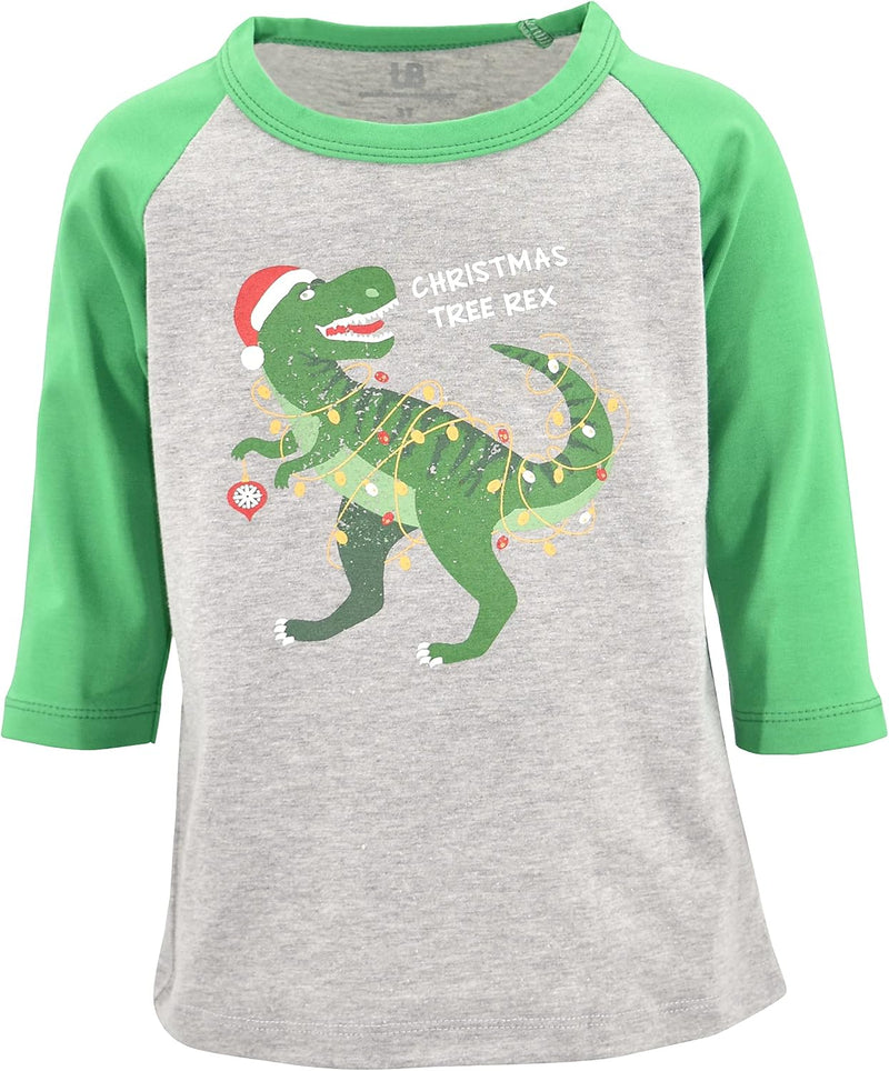 christmas dinosaur boys christmas tree rex dinosaur t shirt b09hxzs9ld