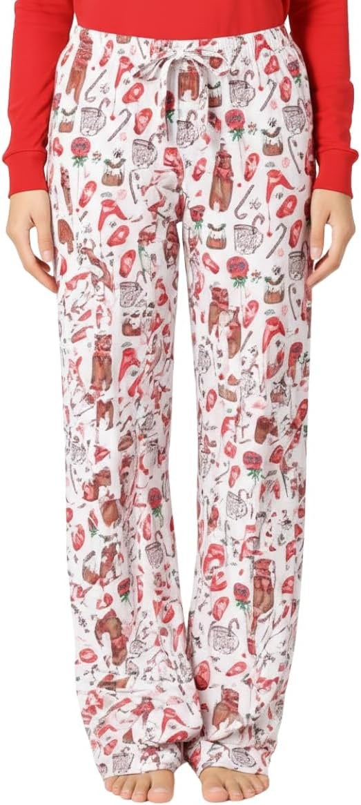 Hot Cocoa Mens Hot Cocoa Matching Family Christmas Pajama Pants (Adult L, Hot Cocoa)