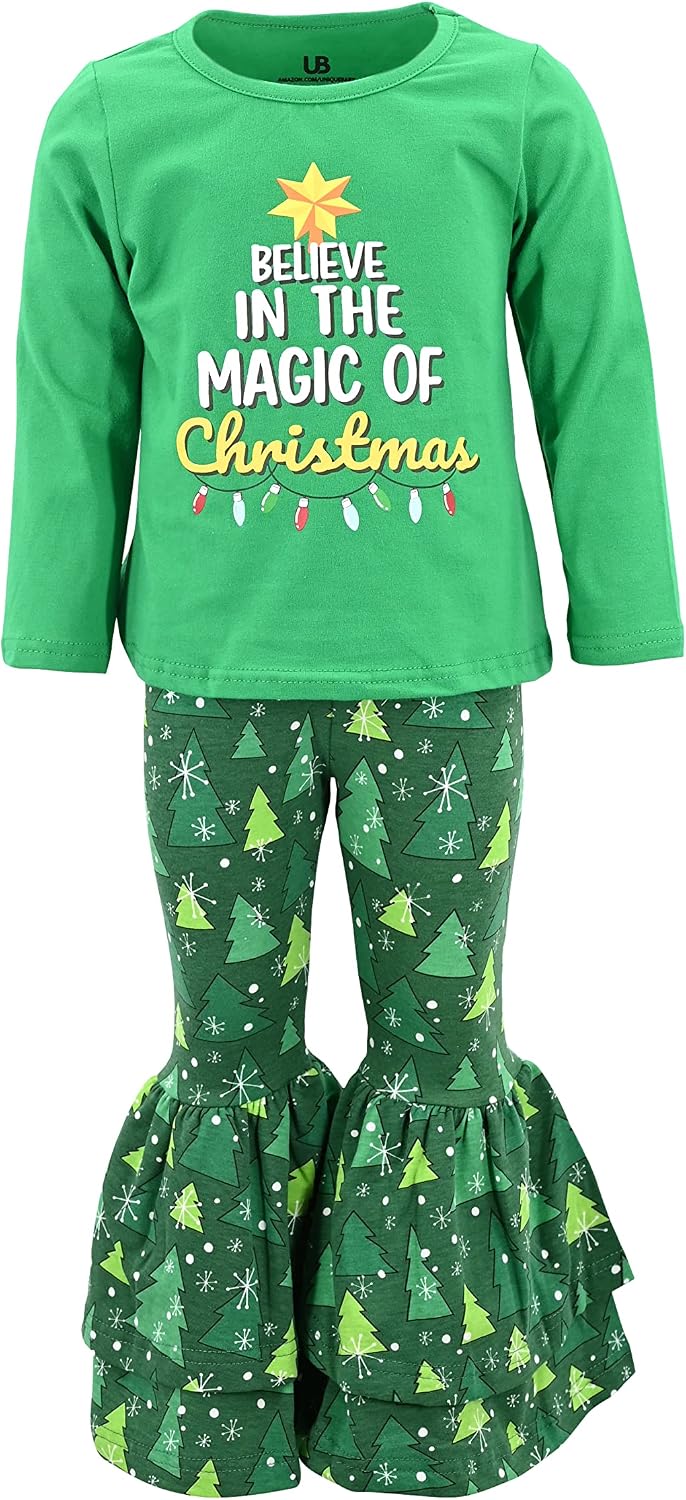 christmas magic of christmas girls magic of christmas flare pants chr b0b89tfz5v