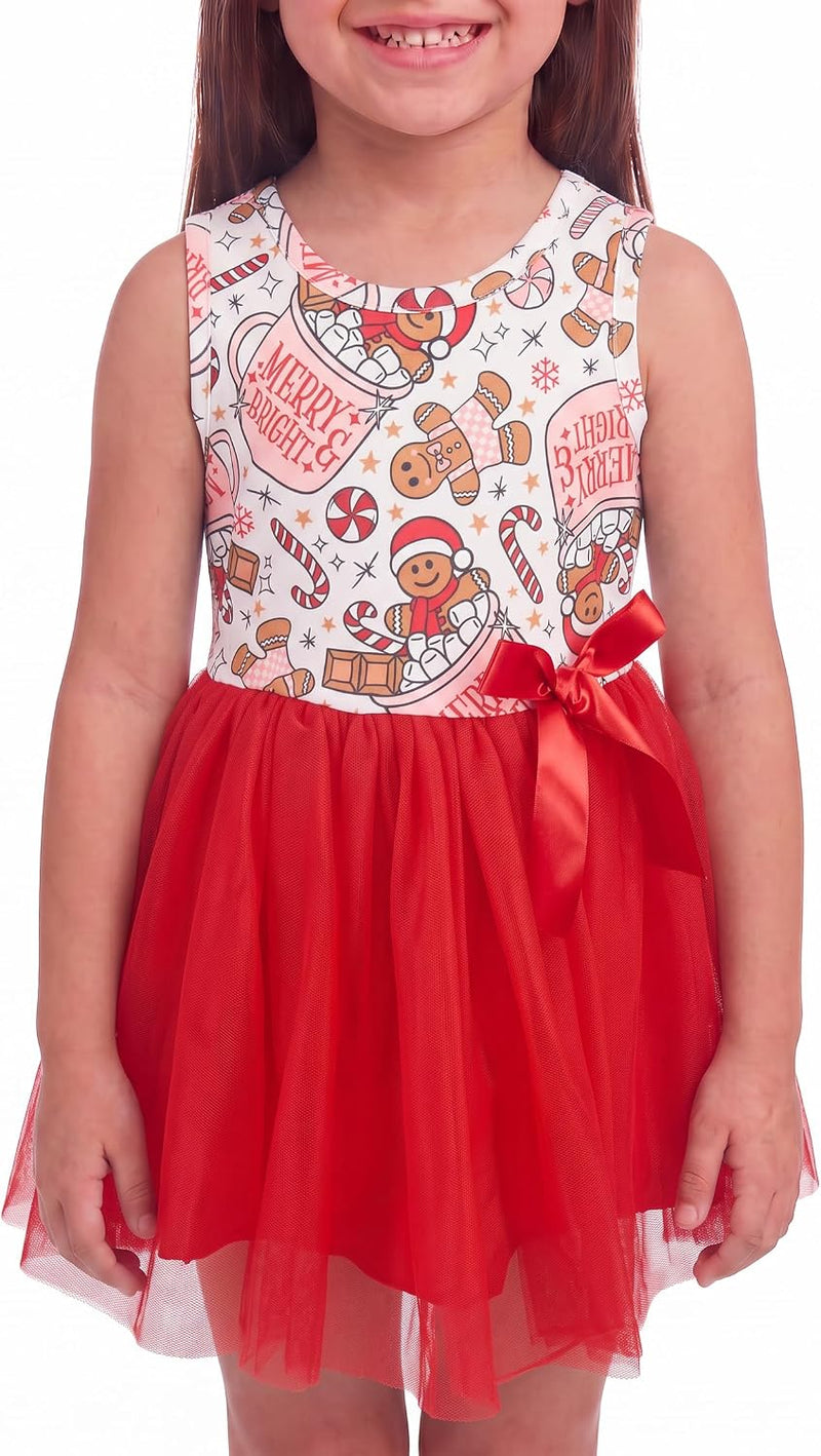 christmas merry bright girls christmas tutu dress sleeveless wi b0ffzy9vts