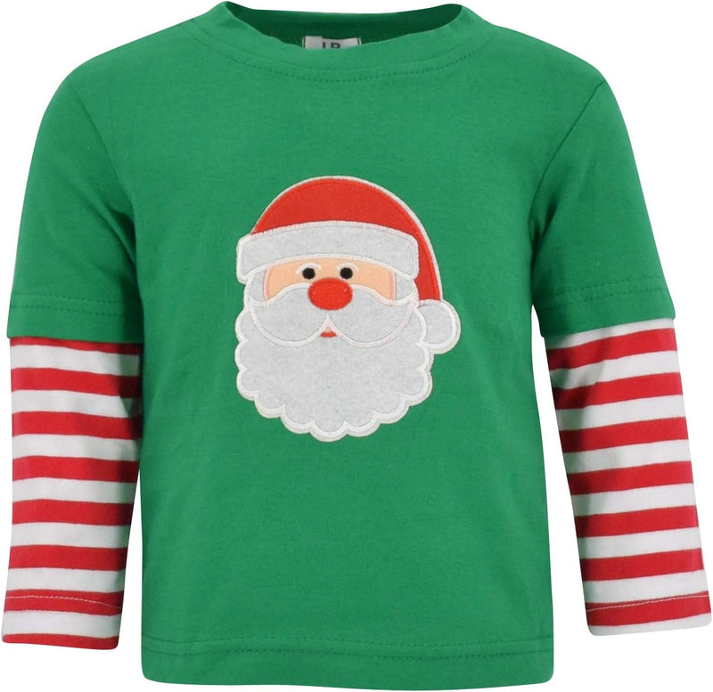 christmas santa unisex layered christmas santa shirt 3t b017pwg1ia
