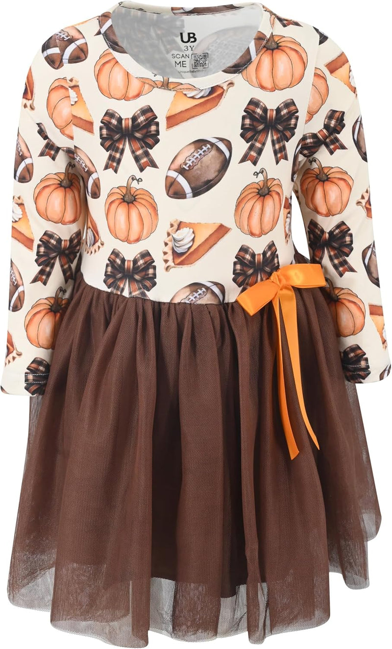 football football pie girls long sleeve fall football thanksgi b0fcm6dlvb