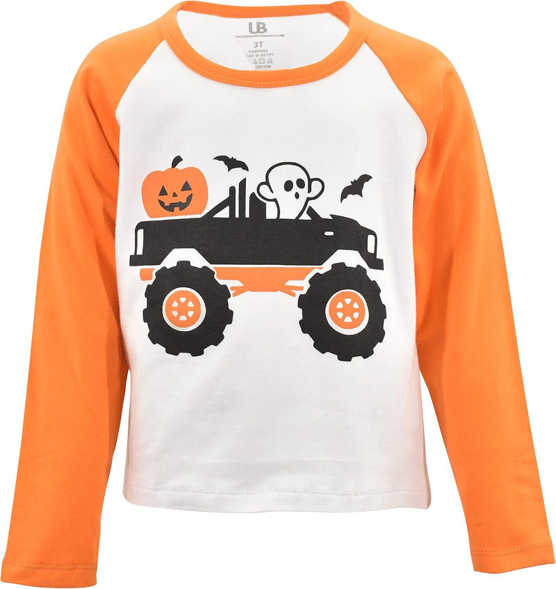 halloween monster truck boys toddler halloween pumpkin ghost mon b099d2mj2j