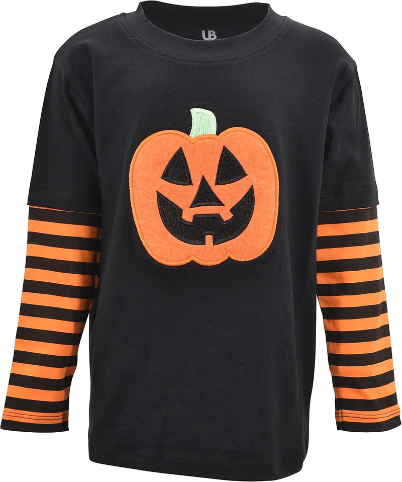 halloween orange toddler unisex halloween pumpkin shirt 5 b015jwryca