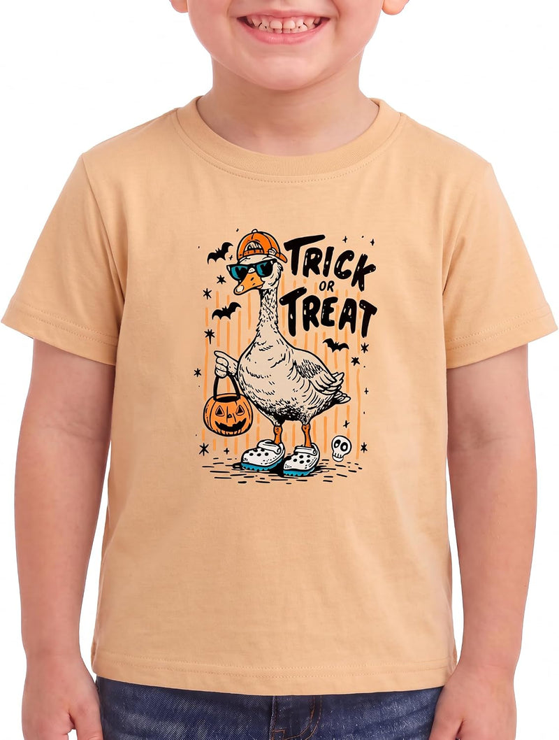 halloween trick or treat goose boys halloween short sleeve t shirt tric b0gymfcph4