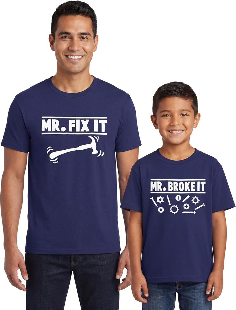 matching fixbroke fixbroke dad son matching t shirts fathe b0cwpgmtyp