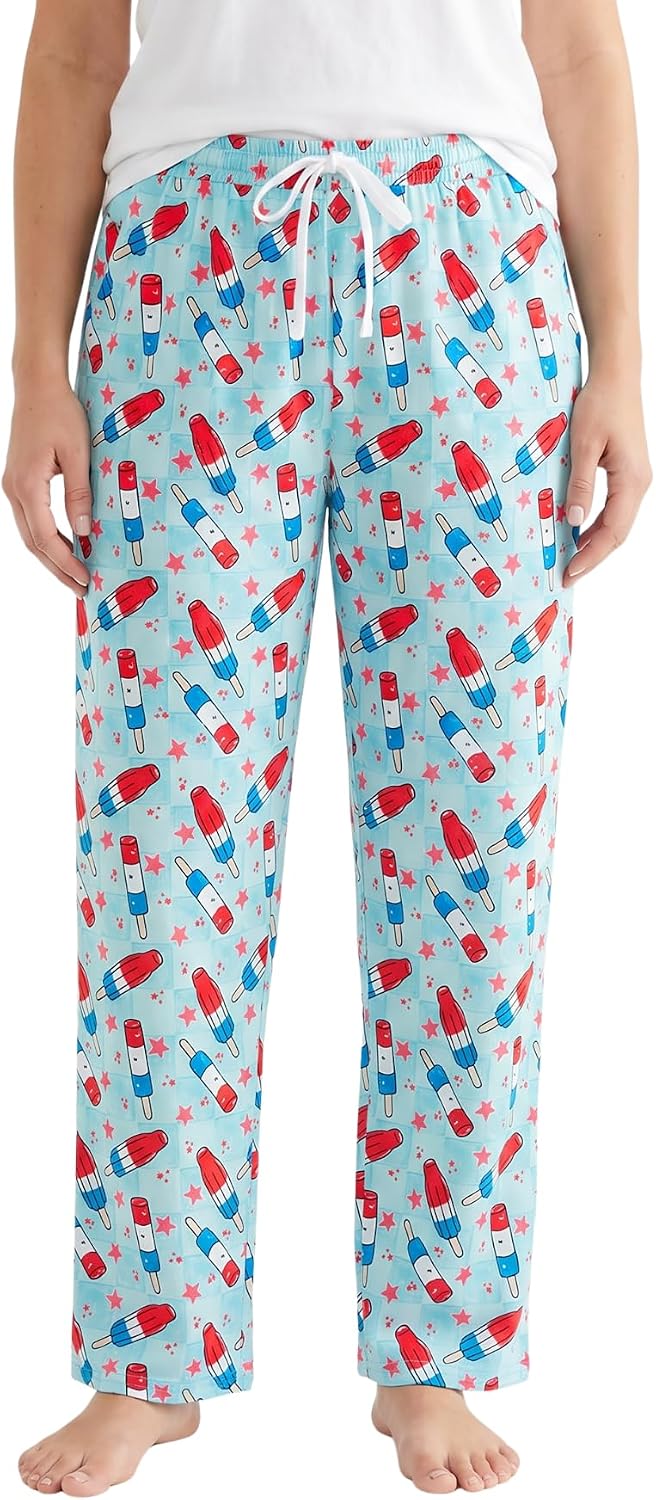 matching ice pop adult comfy pajama pants fourth of july b0gpnjzy3m