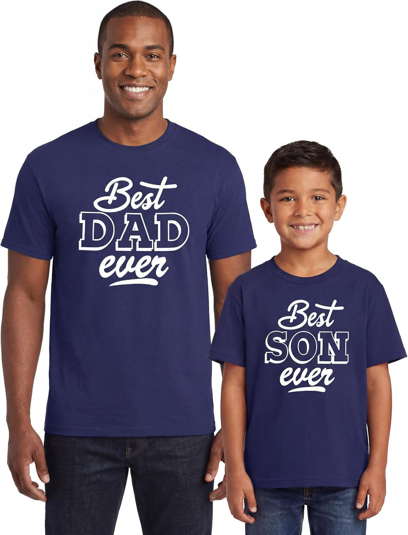 matching navy blue fathers day daddy and me best dad best s b09wpq82tm