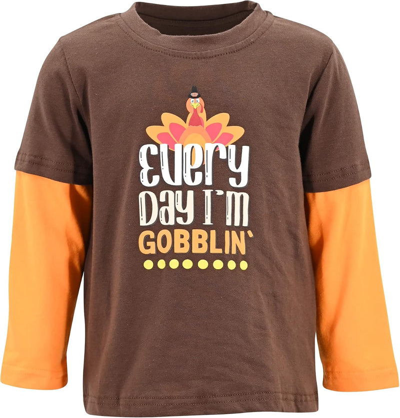 thanksgiving everyday i m gobblin unisex everyday im gobblin kids thanksgi b0b3jxs81m