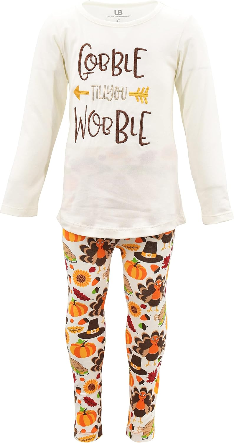 thanksgiving gobble wobble girls 2 piece gobble wobble thanksgiving b09fjf9j8s