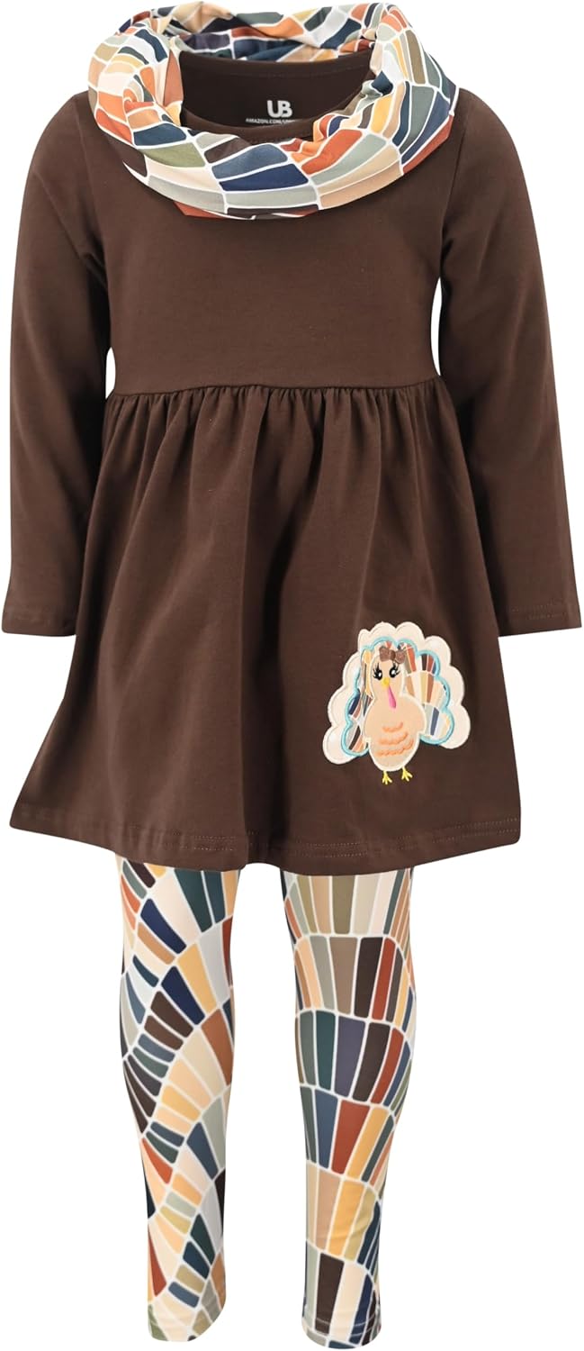 thanksgiving rectangular retro girls 3 piece legging set thanksgiving o b0dcbv6mjx