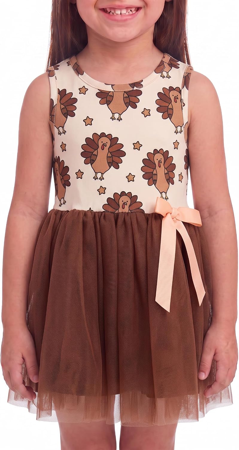 thanksgiving star turkey girls sleeveless thanksgiving turkey fal b0fcm6xkn1
