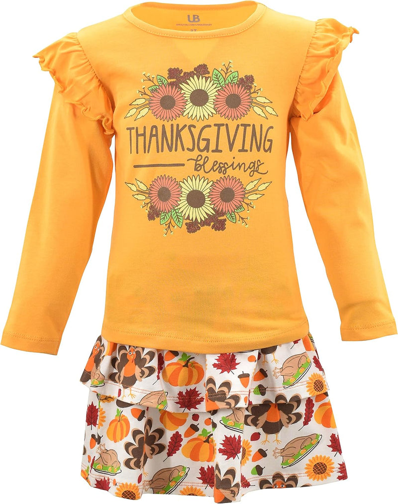 thanksgiving thanksgiving blessings girls thanksgiving blessings bodysuit sk b09fjfmrlb