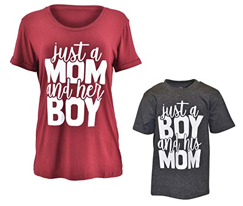 Unique Baby Mommy and Me Mom and her Boy Shirt - Unique Baby Shop - Mothers Day