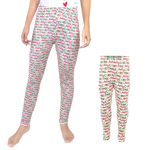 Mommy and Me Matching Mother Daughter Christmas Leggings Clothes - Unique Baby Shop - Christmas