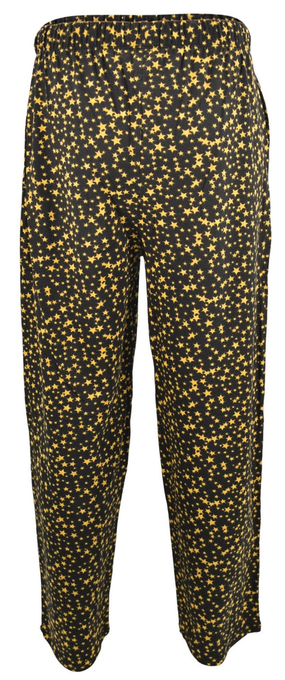Unique Baby Adult New Years Gold Star Pajama Pants - Unique Baby Shop - New Years