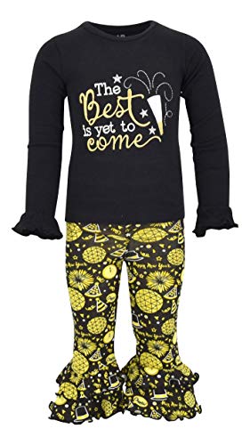 Unique Baby Girls 2 Piece Best is Yet to Come New Years 2019 Outfit Set - Unique Baby Shop - New Years