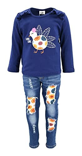 Unique Baby Girls 2 Piece Matching Outfit For Every Holiday Long Sleeve Legging Sets 1 - Unique Baby Shop - Christmas