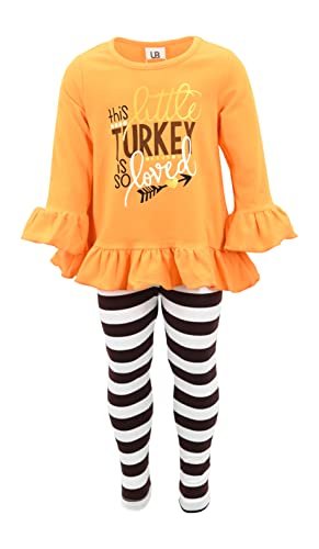 Unique Baby Girls 2 Piece Matching Outfit For Every Holiday Long Sleeve Legging Sets 2 - Unique Baby Shop - Christmas