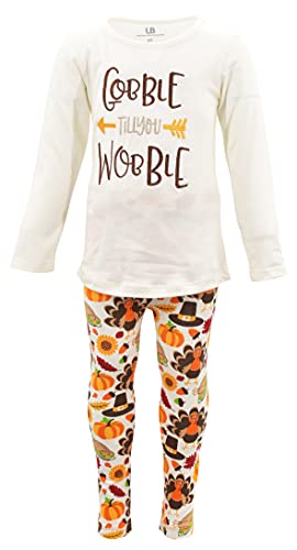 Unique Baby Girls 2 Piece Matching Outfit For Every Holiday Long Sleeve Legging Sets 3 - Unique Baby Shop - Christmas