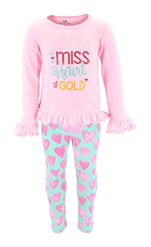 Unique Baby Girls 2 Piece Matching Outfit For Every Holiday Long Sleeve Legging Sets 3 - Unique Baby Shop - Christmas