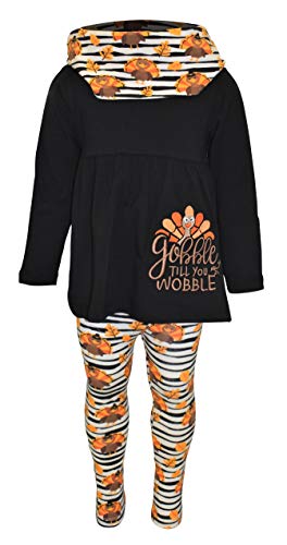 Unique Baby Girls 3 Piece Matching Outfit For Every Holiday Legging Set 4 - Unique Baby Shop - Christmas