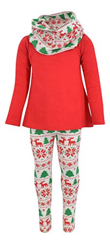 Unique Baby Girls 3 Piece Matching Outfit For Every Holiday Legging Set 7 - Unique Baby Shop - Christmas