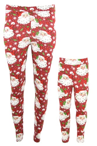Unique Baby Girls Mommy and Me Matching Christmas Leggings - Unique Baby Shop - Christmas