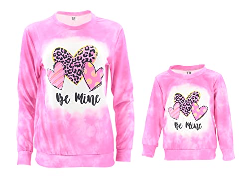 Unique Baby Girls Mommy and Me Valentines Day Be Mine Sweaters - Unique Baby Shop - Valentine