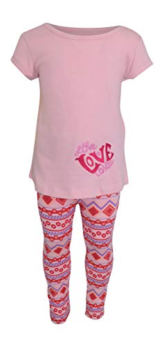 Unique Baby Girls Valentines Day Candy Heart 2pc Legging Set - Unique Baby Shop - Valentine