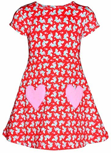 Unique Baby Girls Valentine’s Day Shark Dress - Unique Baby Shop - Valentine
