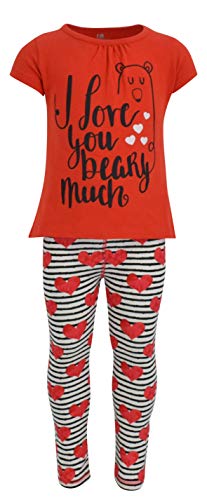Unique Baby GirlsI Love You Beary MuchValentine's Day Outfit - Unique Baby Shop - Valentine