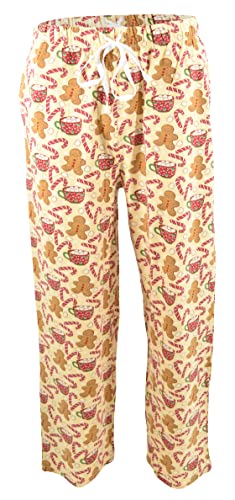 Unique Baby Mens Christmas Cookies And Hot Cocoa Pajama Pants - Unique Baby Shop - Christmas