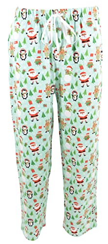 Unique Baby Mens Christmas Snow Angel Pajama Pants - Unique Baby Shop - Christmas