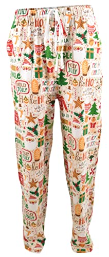 Unique Baby Mens Holiday Christmas Song Pajama Pants - Unique Baby Shop - Christmas