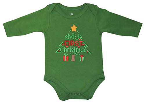 Unique Baby Unisex My First Christmas Layette Romper Outfit - Unique Baby Shop - Christmas