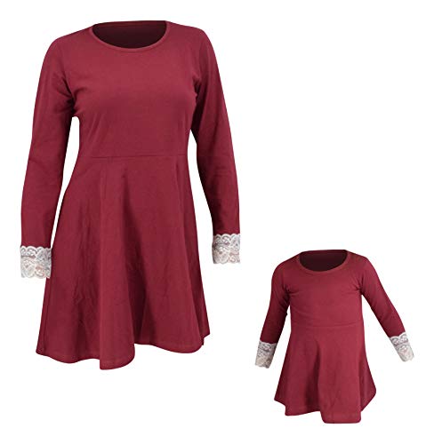 Unique Baby Womens Christmas Skater Cocktail Dress Matching Mommy and Me - Unique Baby Shop - Winter